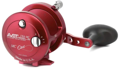 Avet JX 6.0 MC Single Speed Lever Drag Casting Reels Red 1 Avet JX 6.0 MC Single Speed Lever Drag Casting Reels Red