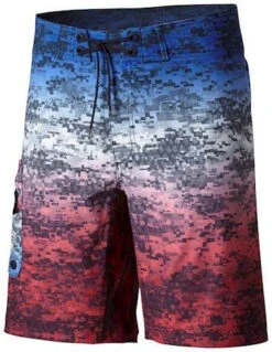 Columbia PFG Offshore Camo Fade Board Shorts