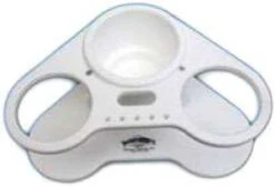 Deep Blue CD-3 Corner Drink Holder W/ 2 Neoprene Coozies