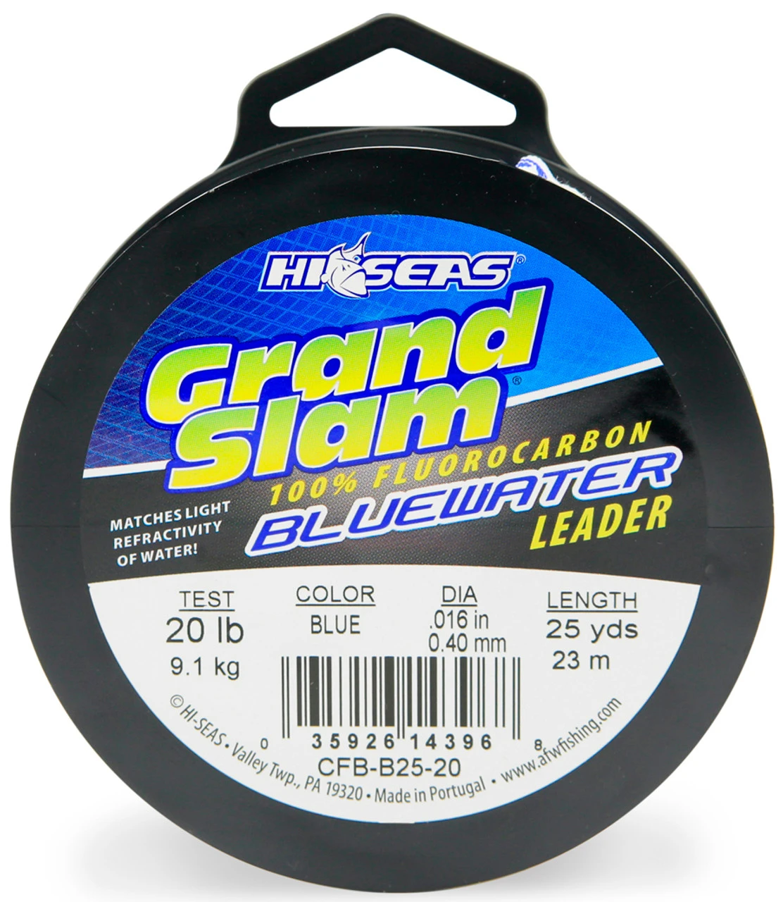 Hi-Seas Grand Slam Bluewater Fluorocarbon Leader 25 Yd. 1 Hi-Seas Grand Slam Bluewater Fluorocarbon Leader 25 Yd.