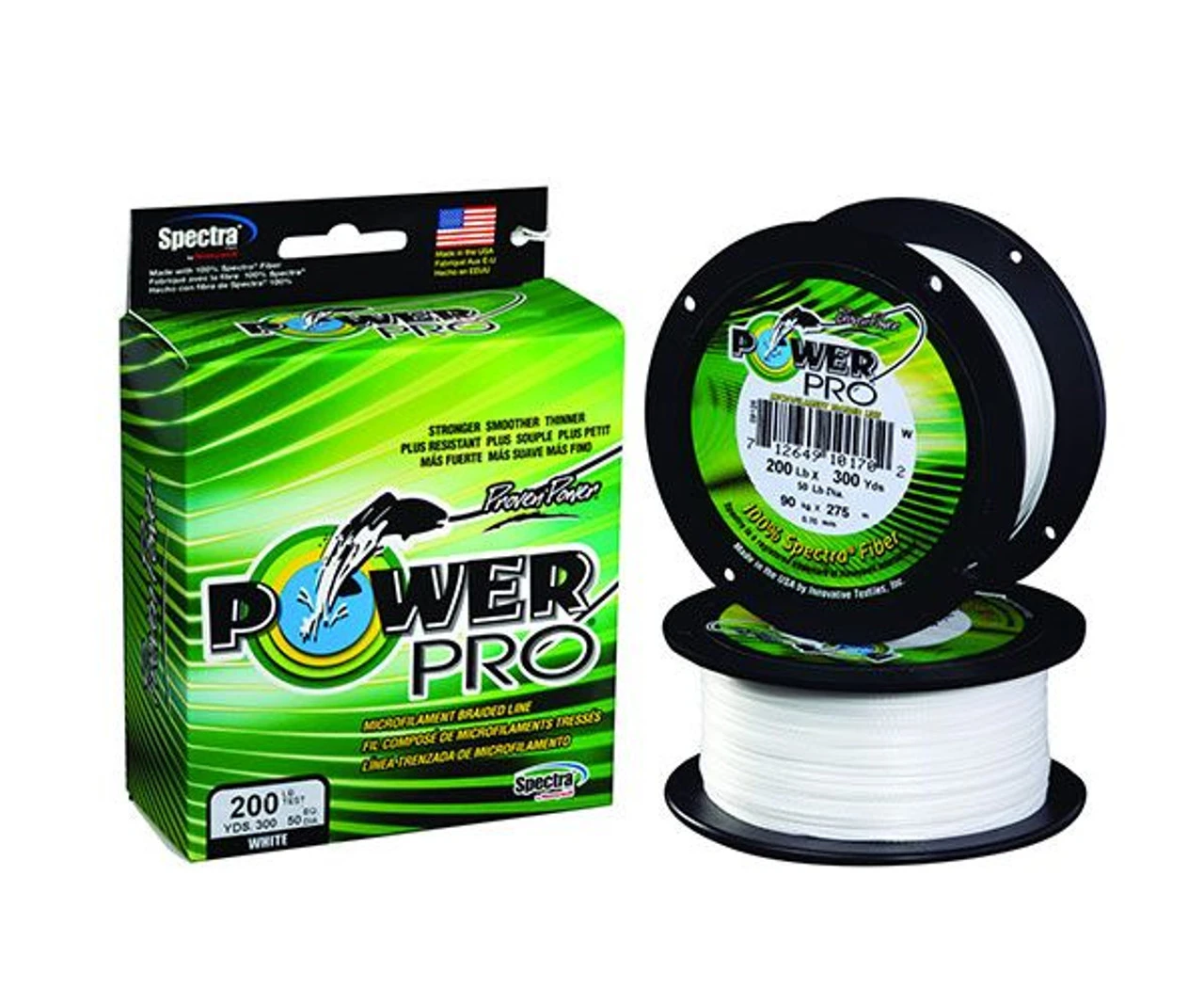 Power Pro PowerPro Fishing Line Braided Spectra 50Lb 1500Yds White 1 Power Pro PowerPro Fishing Line Braided Spectra 50Lb 1500Yds White