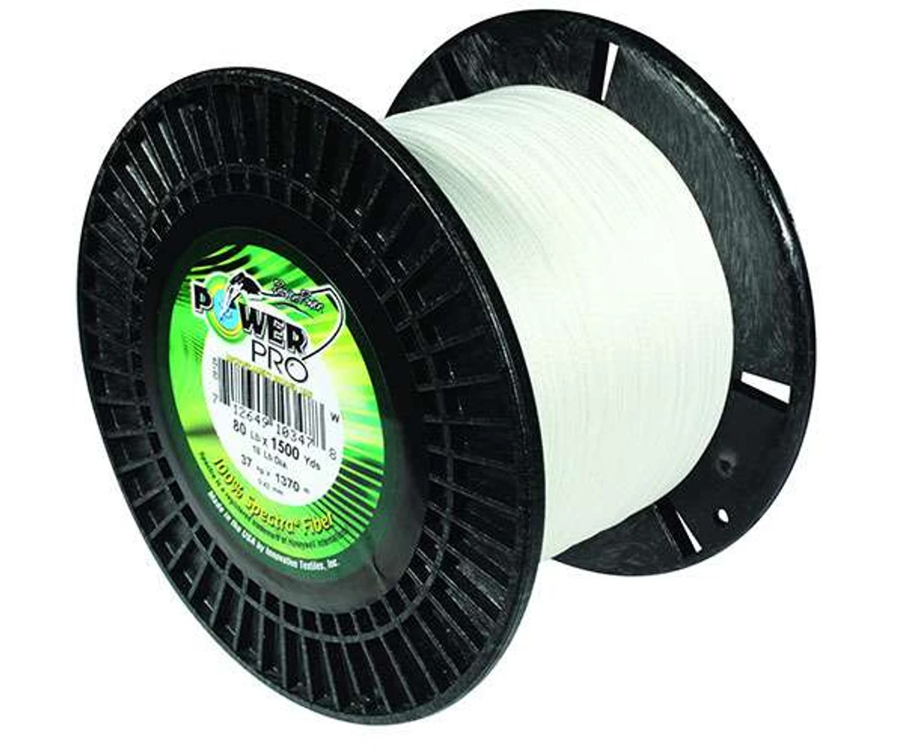 Power Pro PowerPro Fishing Line Braided Spectra 50Lb 1500Yds White 2 Power Pro PowerPro Fishing Line Braided Spectra 50Lb 1500Yds White - Image 2