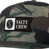 Salty Crew Alpha Tech 5 Panel Hat - Camo