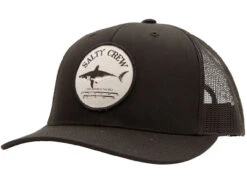 Salty Crew Bruce Retro Trucker Hat - Black