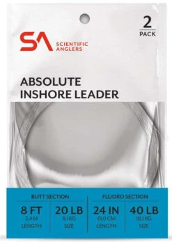 Scientific Anglers Absolute Inshore Leader - 2pk