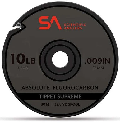 Scientific Anglers Absolute Fluorocarbon Supreme Tippet - 30m 1 Scientific Anglers Absolute Fluorocarbon Supreme Tippet - 30m