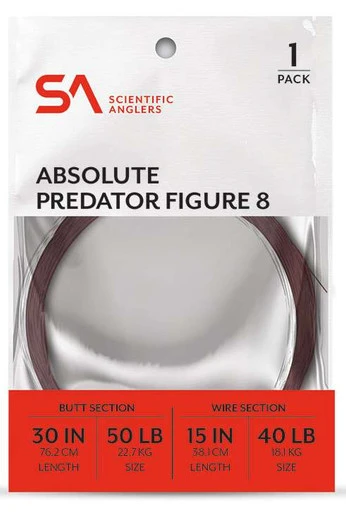 Scientific Anglers Absolute Predator Figure 8 Leader 1 Scientific Anglers Absolute Predator Figure 8 Leader