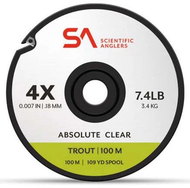 Scientific Anglers Absolute Trout Tippet - 100M 1 Scientific Anglers Absolute Trout Tippet - 100M