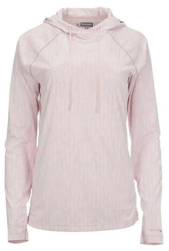Simms Womens Bugstopper Solarflex Hoody - Lily Pad Cloud Pink 1 Simms Womens Bugstopper Solarflex Hoody - Lily Pad Cloud Pink