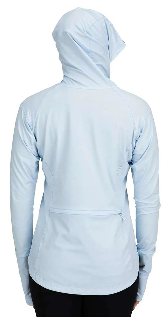 Simms Womens Solarflex Cooling Hoody - Ice 3 Simms Womens Solarflex Cooling Hoody - Ice - Image 3