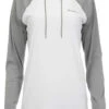 Simms Womens Solarflex Hoody - White Cinder - Small
