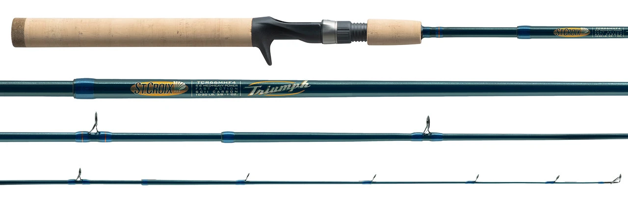 St. Croix Triumph Casting Rods 1 St. Croix Triumph Casting Rods
