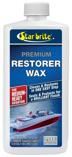 Star Brite Premium Restorer Wax - 16 Oz.
