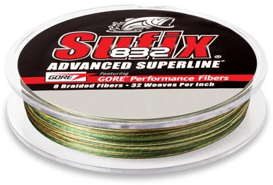 Sufix 832 Advanced Superline Camo 300 Yds 1 Sufix 832 Advanced Superline Camo 300 Yds