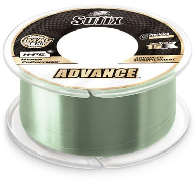 Sufix Advance Monofilament Fishing Line - Lo-Vis Green 1 Sufix Advance Monofilament Fishing Line - Lo-Vis Green
