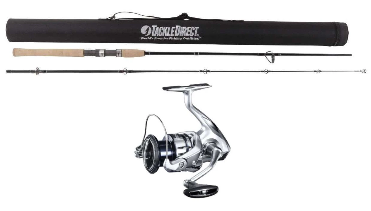 TackleDirect Silver Hook 2-pc/Shimano ST4000XGFL Stradic FL Combo 1 TackleDirect Silver Hook 2-pc/Shimano ST4000XGFL Stradic FL Combo