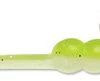 VMC Tungsten Wax Tail Jig - 1/32oz - Green Orange Glow