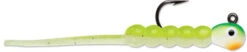 VMC Tungsten Wax Tail Jig - 1/32oz - Green Orange Glow