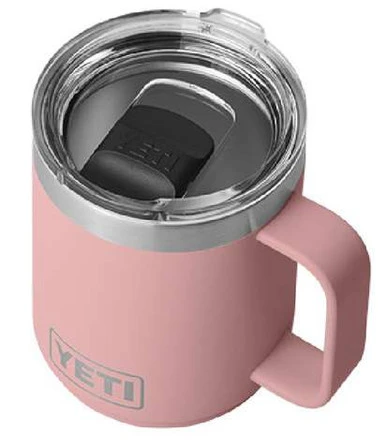YETI Rambler 10oz Mug With Magslider Lid - Sandstone Pink 1 YETI Rambler 10oz Mug With Magslider Lid - Sandstone Pink